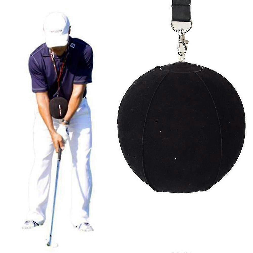 Golf Swing Trainer Ball With Smart Inflatable, Assist Correction Training
