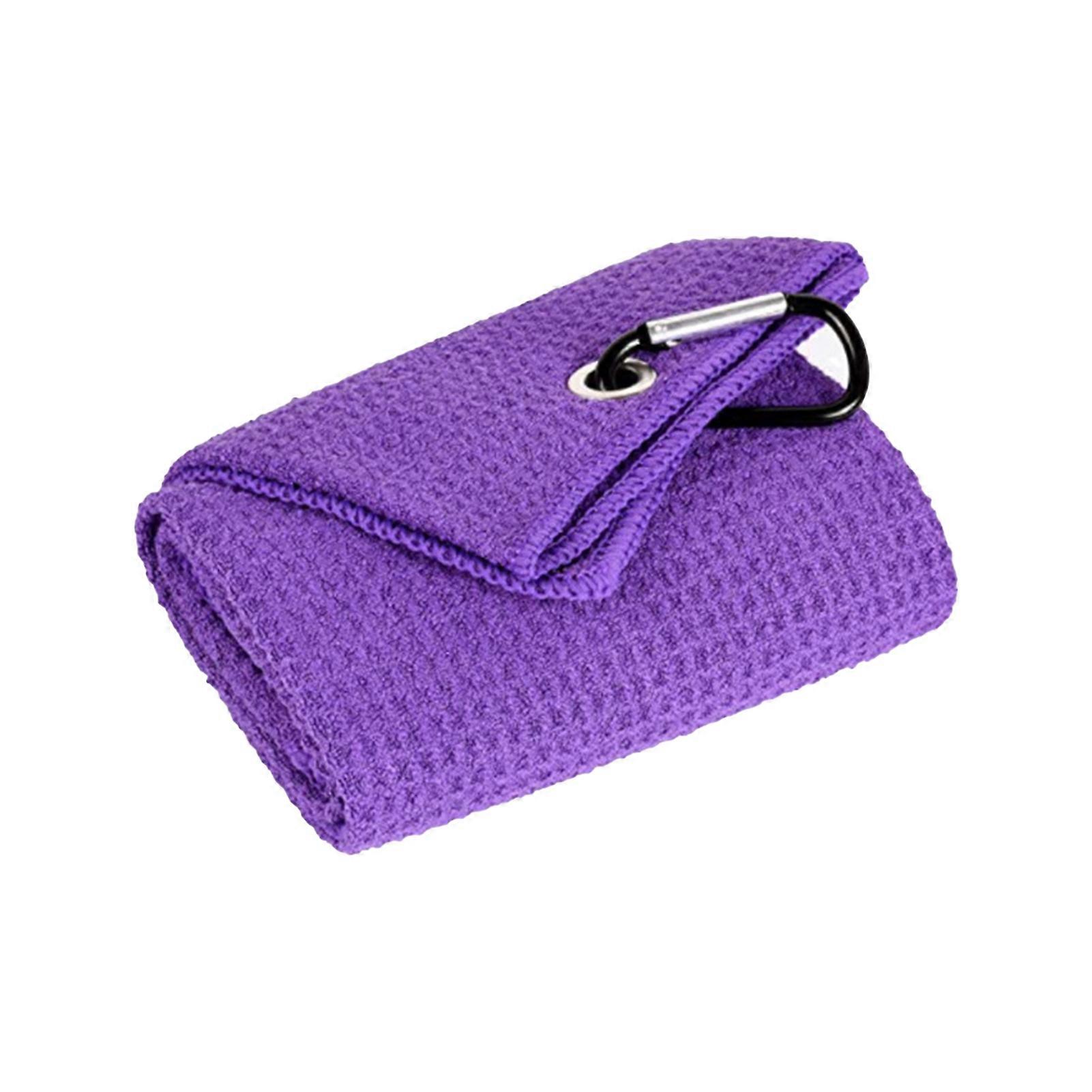 Kaesi Golf Club Towel Anti-pilling Quickly Drying Accessory Waffle Pattern Golf Towel for Golf Training