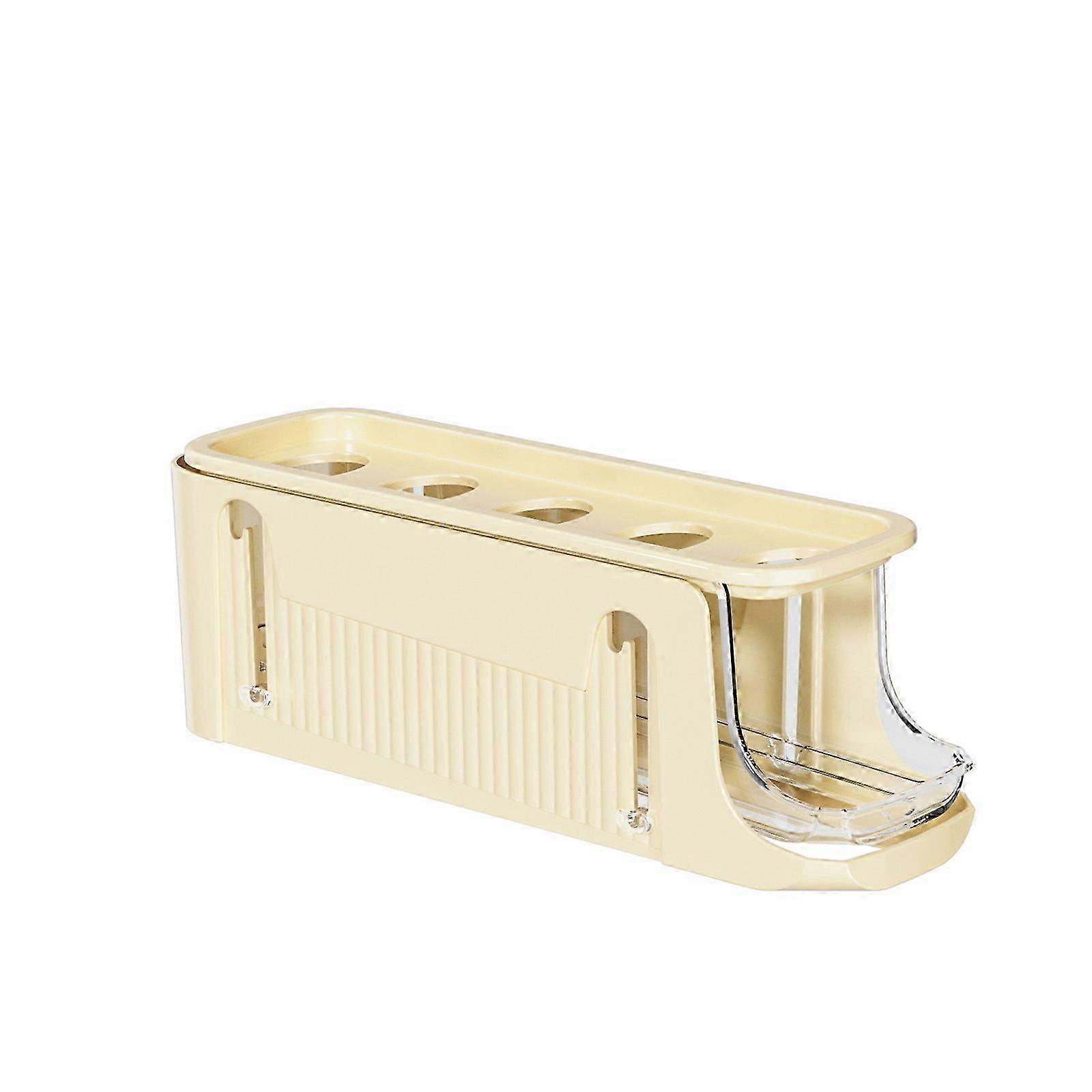 Retractable Eggss Roll Storage Rack For Household Refrigerators. The Eggss Roll Type Storage Rack Is An Eggss Rack