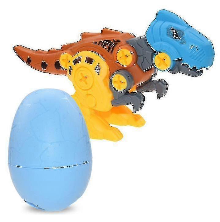 Assembling Dinosaur Toy Dinosaur Egg With Screwdriver Disassembling Tyrannosaurus Diy Children&#39;s