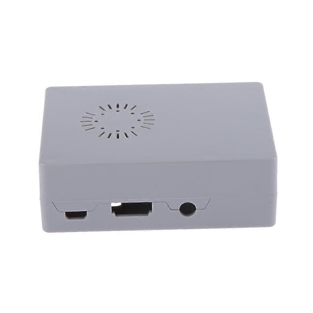 Enclosure Case Box Support Install Fan for Raspberry Pi B+/Pi 2/Pi 3 Grey
