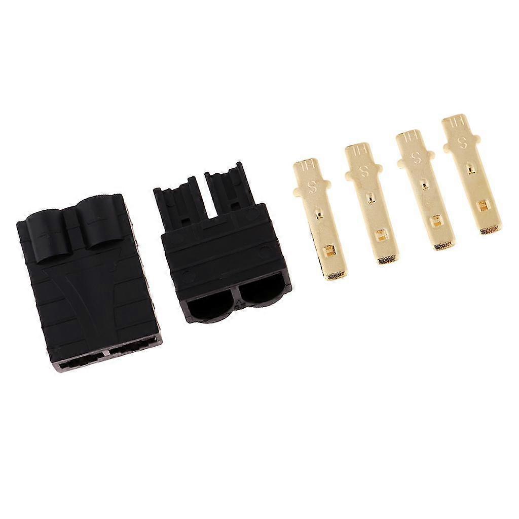4x Solid Current   Plug Connector Male & Female for RC Plane Car Boat