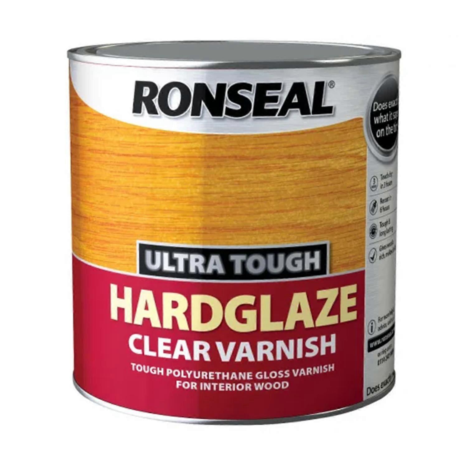 Ultra Tough Hardglaze Internal Clear Gloss Varnish 2.5 litre