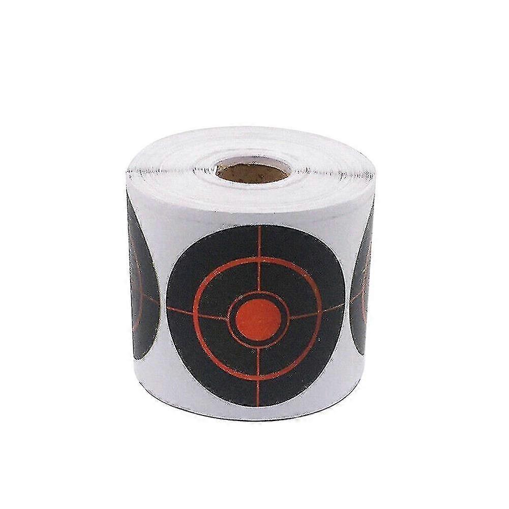 2023 Nouveaux autocollants de cible réactive aux éclaboussures - 250/100 pcs Cibles de tir avec impact jaune fluorescent