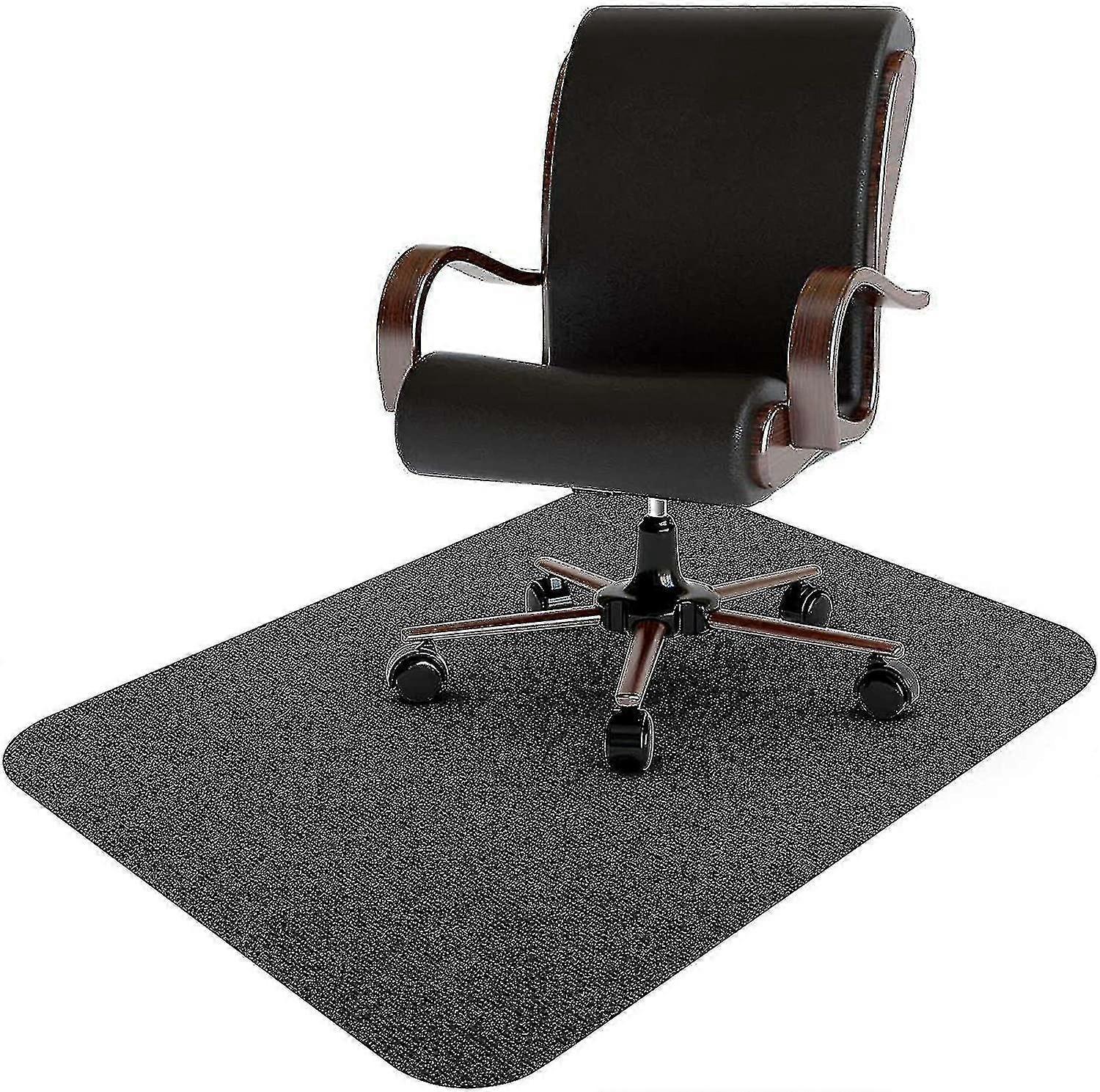 حصيرة حماية الأرضيات للأرضيات الصلبة ، كرسي المكتب ، حصيرة الأرضية ، حصيرة الكرسي ، حصيرة حماية الأرضية للصفح ، الباركيه ، البلاط ، أسود (90 × 12