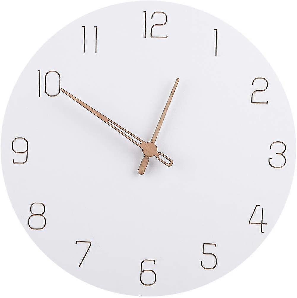 Väggklocka Tickfri nordisk minimalistisk väggklocka Dekoration Vardagsrum Hem