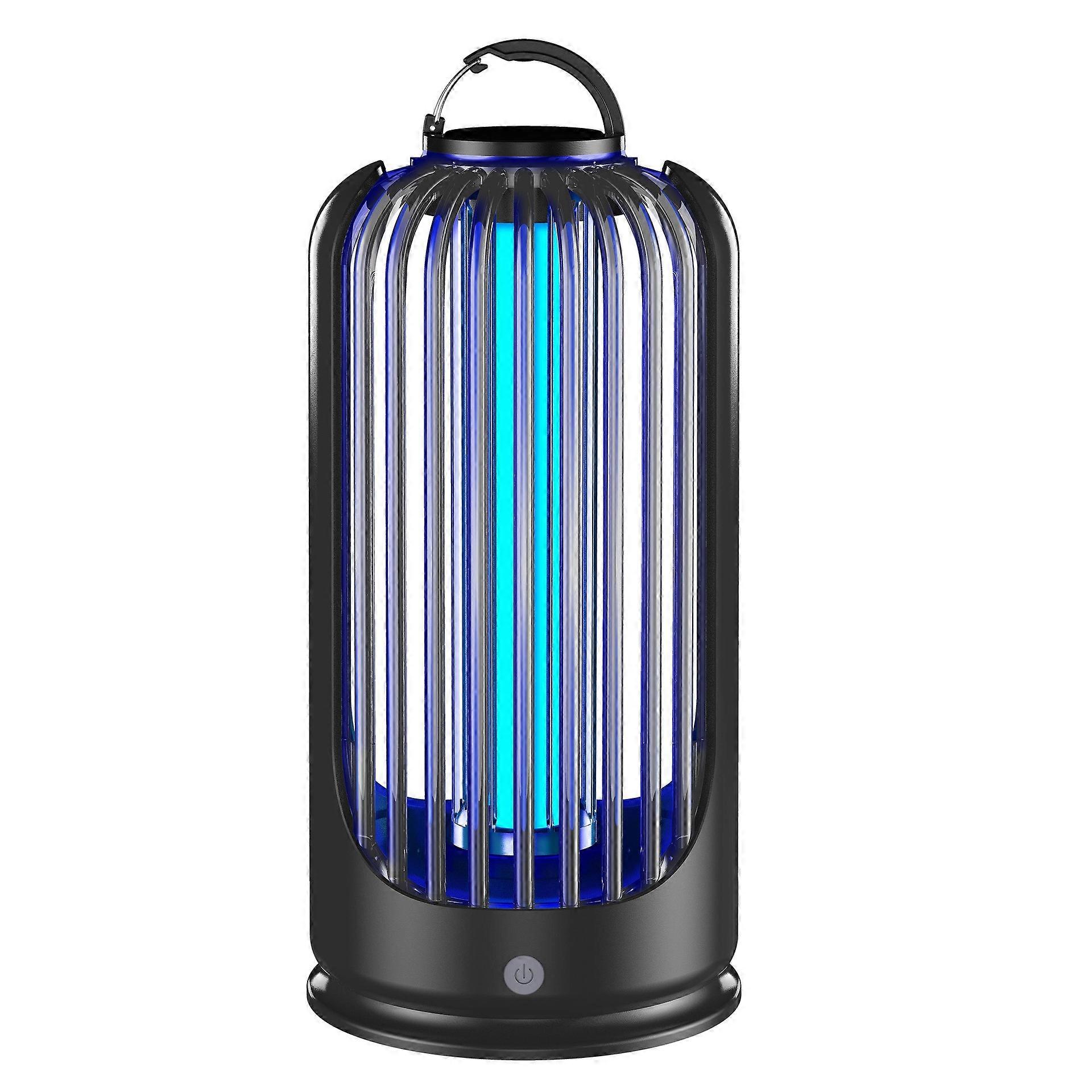 bello disinfestatore per interni ed esterni, antizanzare ricaricabile, alta potenza 3600V, disinfestatore elettrico di mosche per insetti attira piccolo