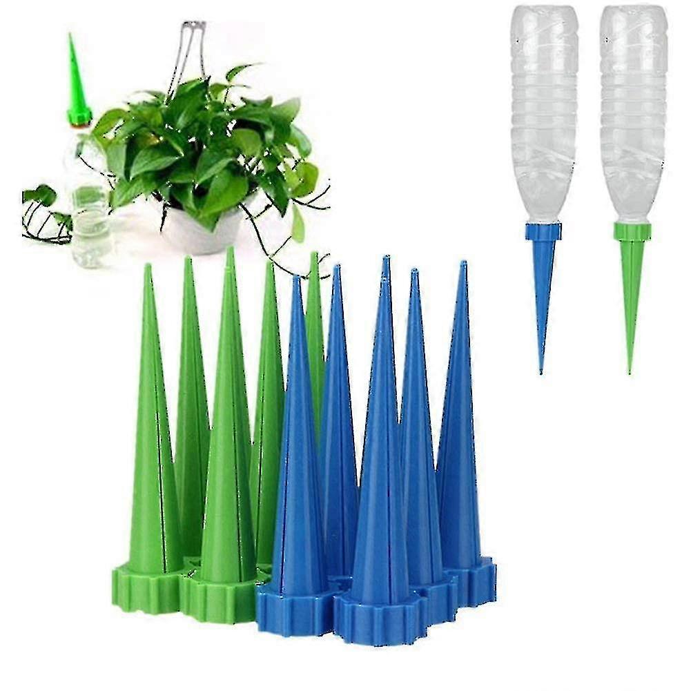 Self Watering Spikes 12pack Slow Release Control Valve Switch Automatic Watering Devicesadjustable Plant Watering Devices