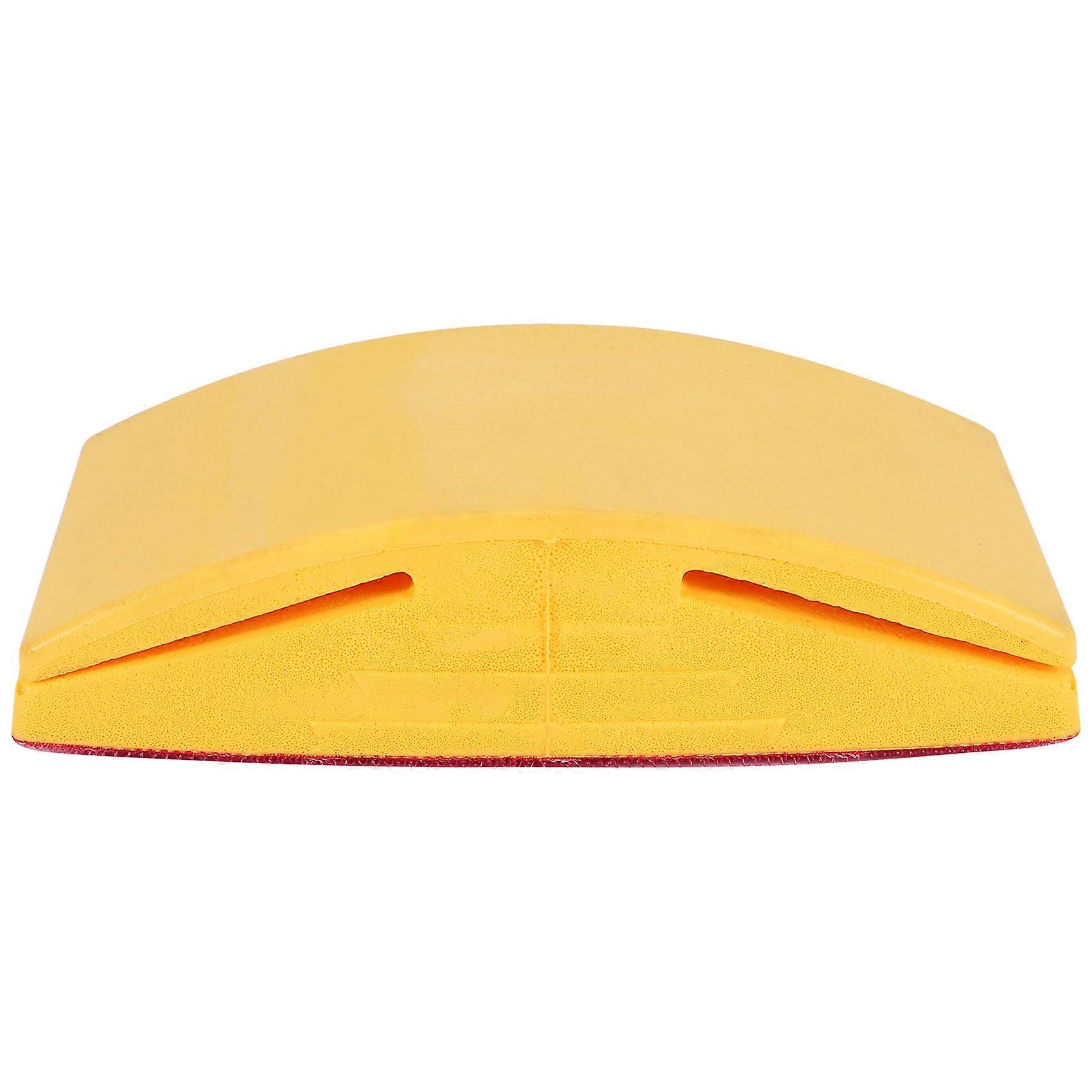 5 Inch Sanding Block Rubber Loop Backing Pad Sandpaper Holder Hand Grinding Block Polishing A#
