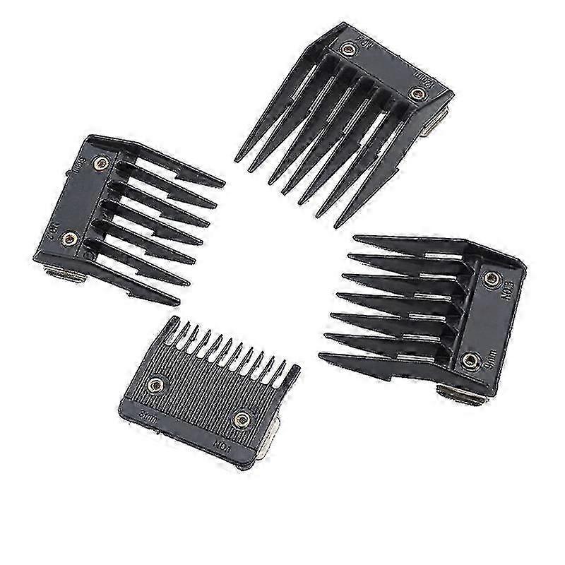 4 Attachment Comb Set compatible with with Metal Backed Cutting Guide 3mm 6mm 9mm 12mm