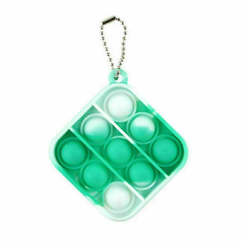 Mini Push Bubble Simple Dimple Leksak Stress Relief Leksaker Nyckelring
