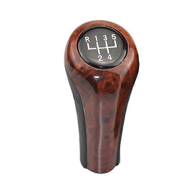 Wood 5 6 Speed Manual Car Gear Shift Knob Lever For BMW 1 3 5 6 Series E30 E32 E34 E36 E38 E39 E46 E53 E60 E63 E83 E84 E87 E90