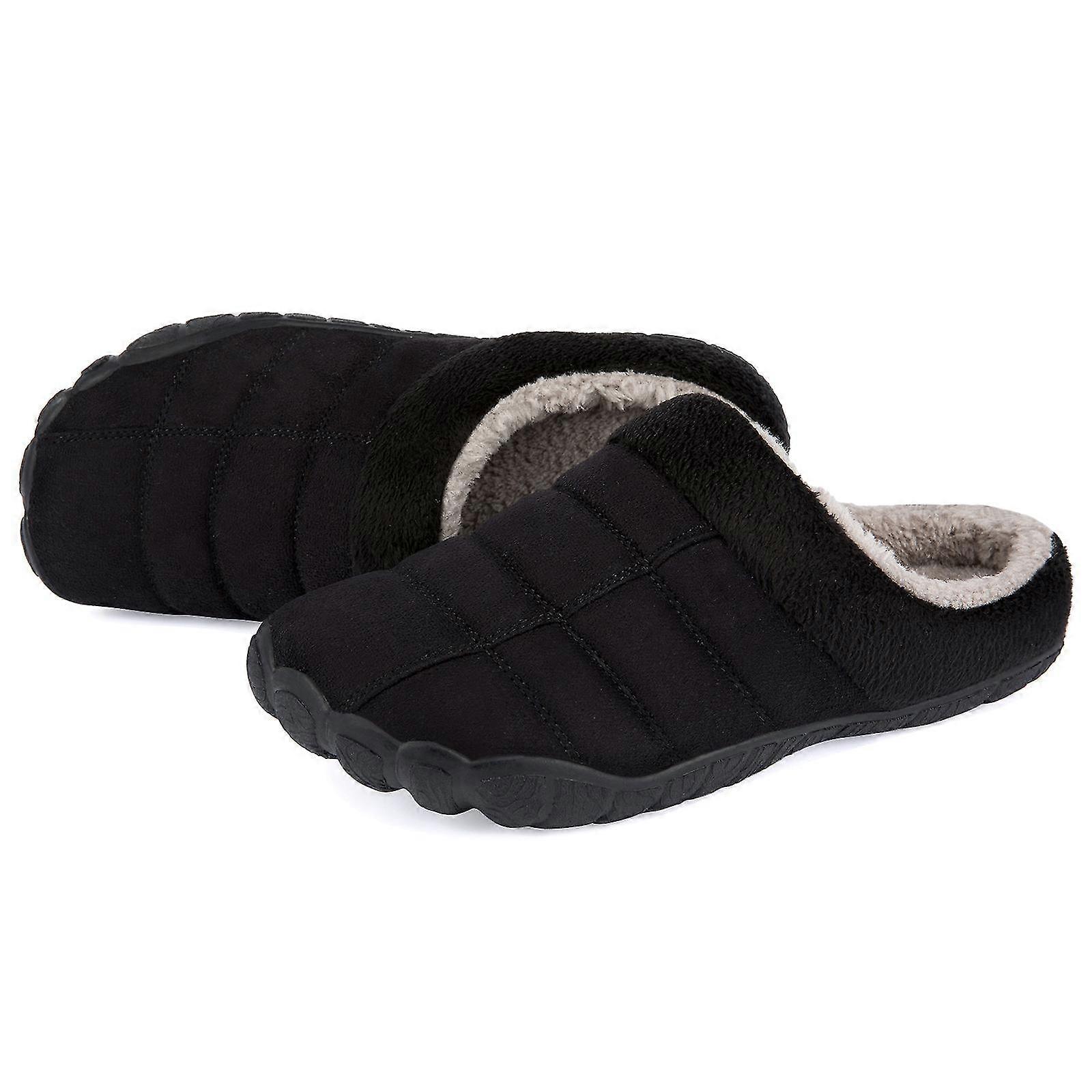 Winter Suede Slippers For Men