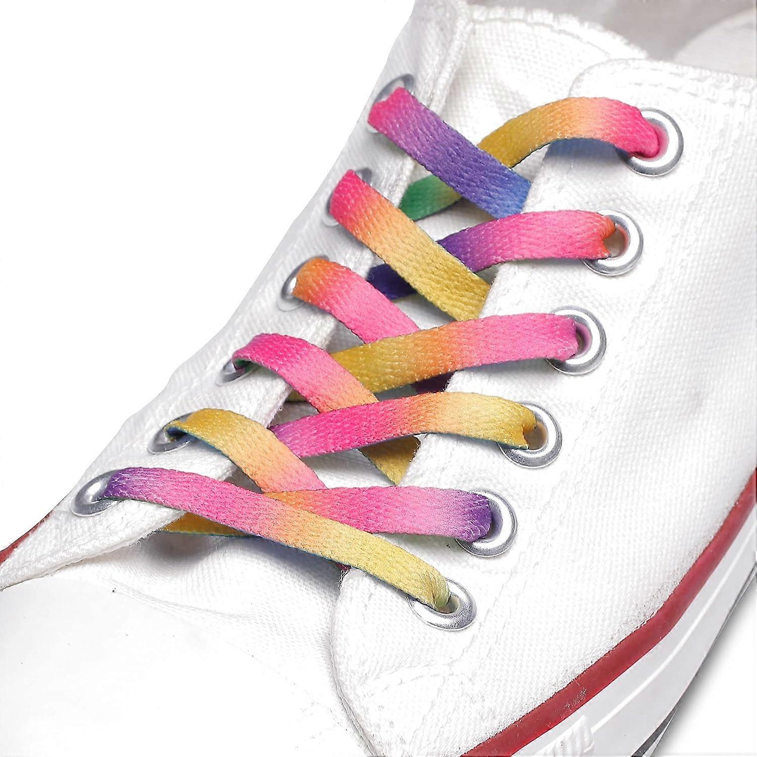 100cm,Flat Shoelaces for All Shoes or Sneakers,Various Colors and Lengths(Width:8mm),Durable Reinforced Shoelaces for Converse,Nike,Vans,Adidas etc