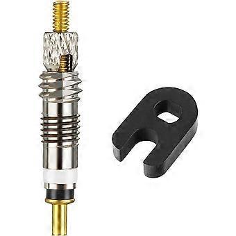 6 stuks Presta Core Valve Obos Valve Presta, Valve Core Removal Tool, Universeel voor racefiets, mountainbike, schroeffiets, eenvoudig te gebruiken