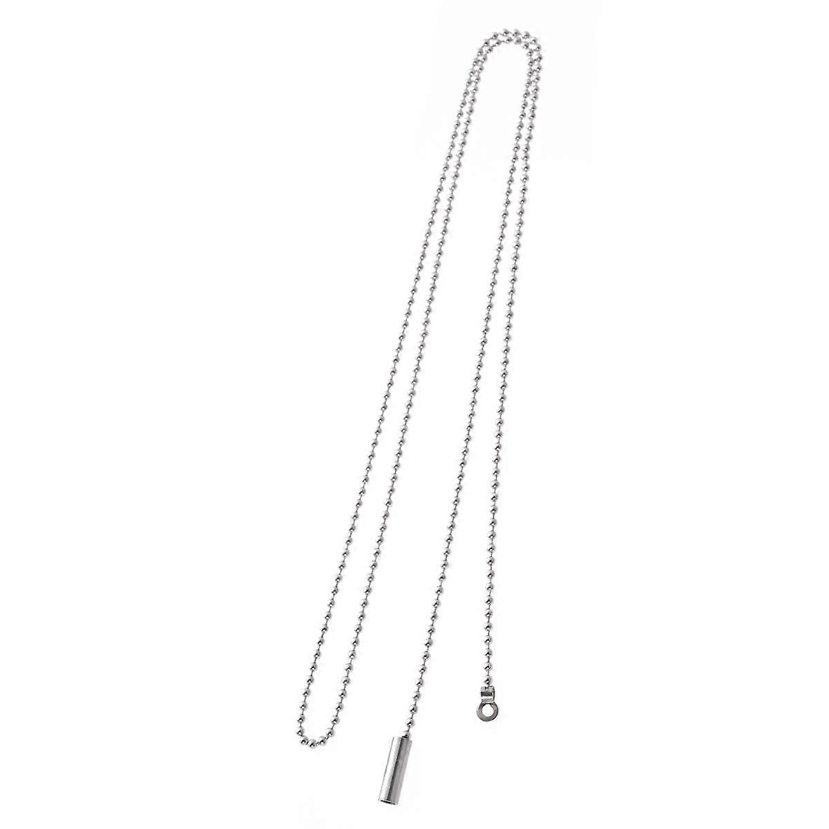 Replacement Ceiling Fan Light Lamp Switch Pull Chain Lighting Accessories (Silver)