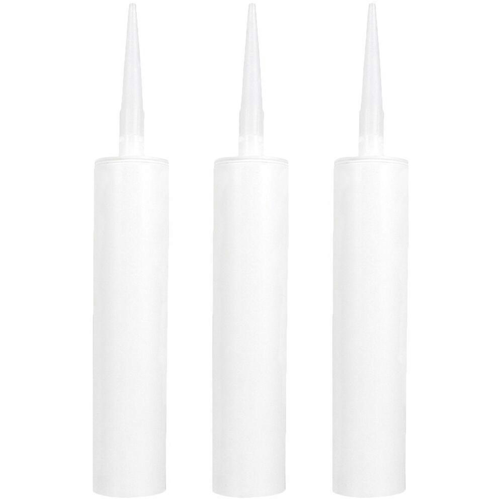 3Pcs Caulking Sealant Tubes Empty Caulk Tubes Fillable Sealant Caulking Tubes