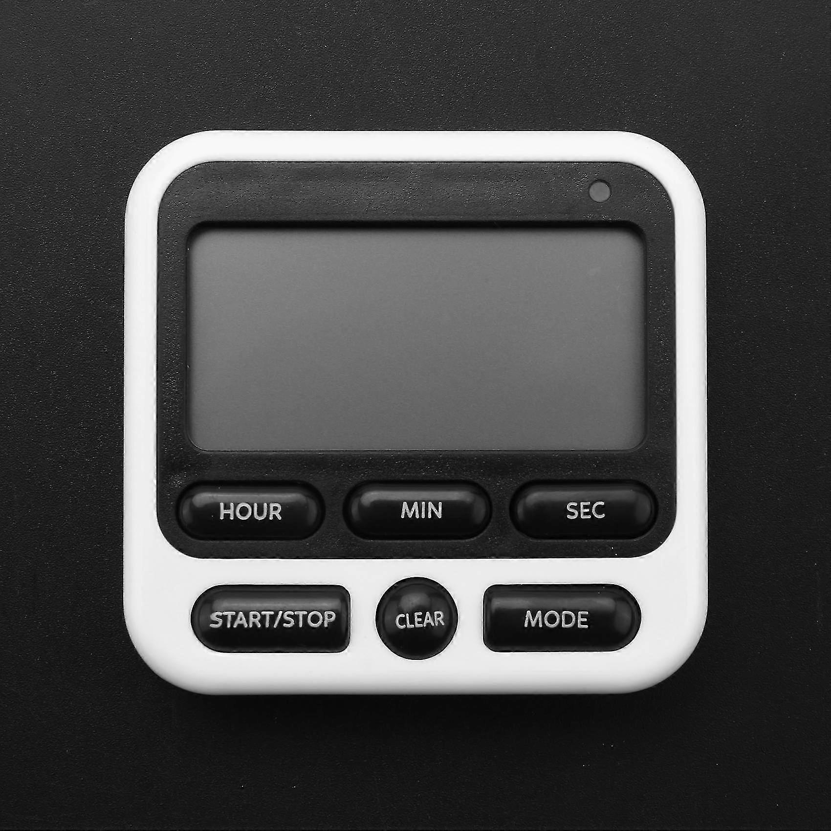 Kitchen Timer, Magnetic Kitchen Timer, with Adjustable Sound Alarm and Memory Function for Cooking and Studying