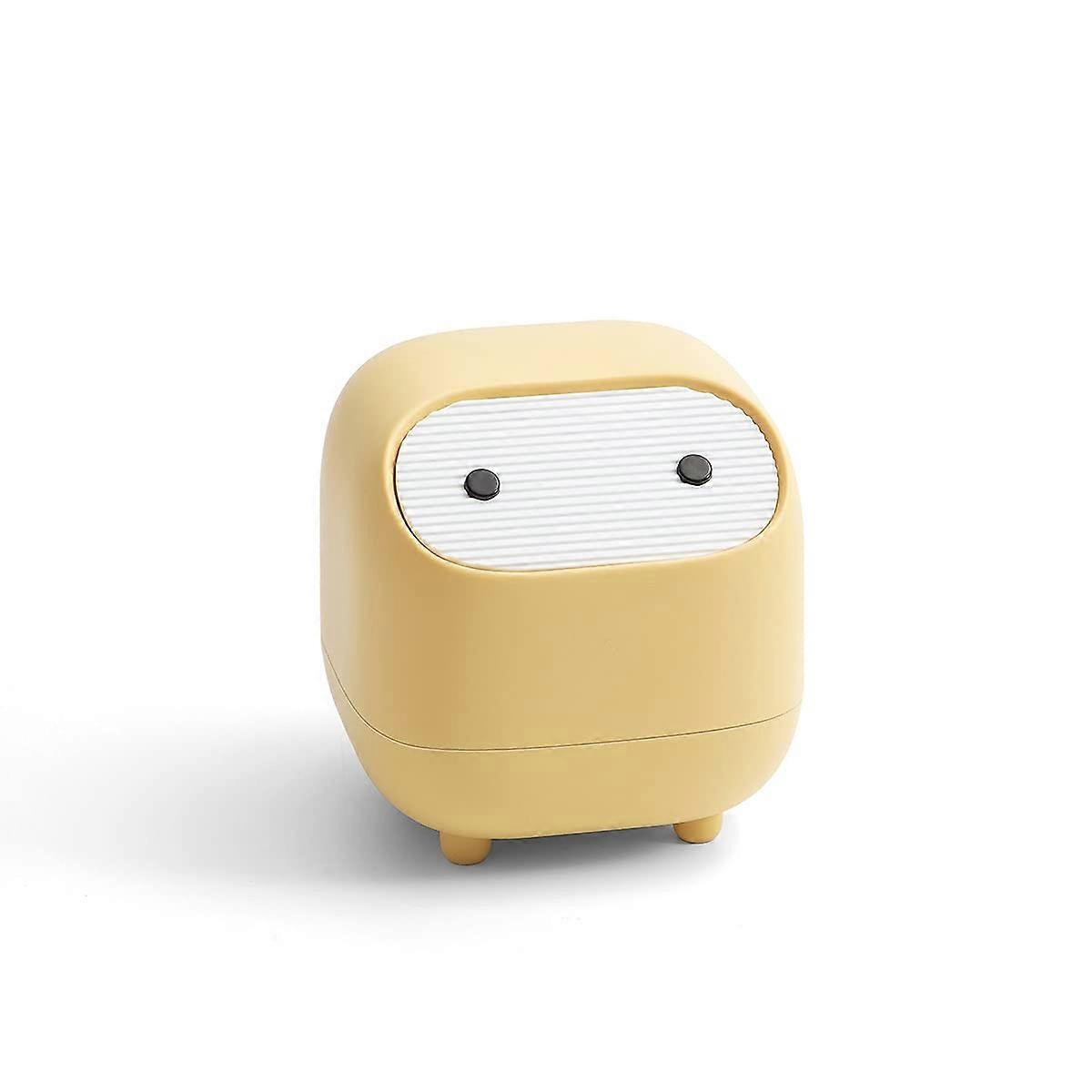 Small trash can, mini trash can with lid,small trash can with good sealing,mini trash