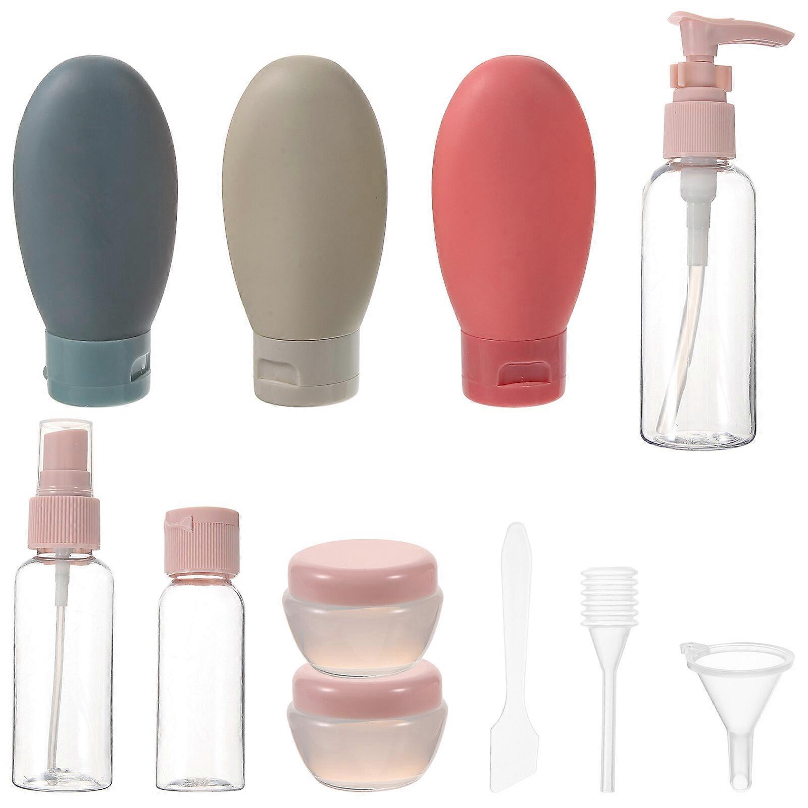 1 Set Travel Makeup Bottles Refillable Bottles Portable Makeup Bottle Empty Bottles