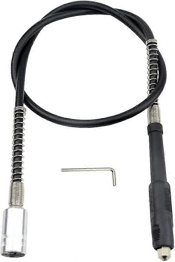 Flexible Drill Shaft Extension Keyless Chuck Dremel Compatible Tool Accessory Attachment-MXBC