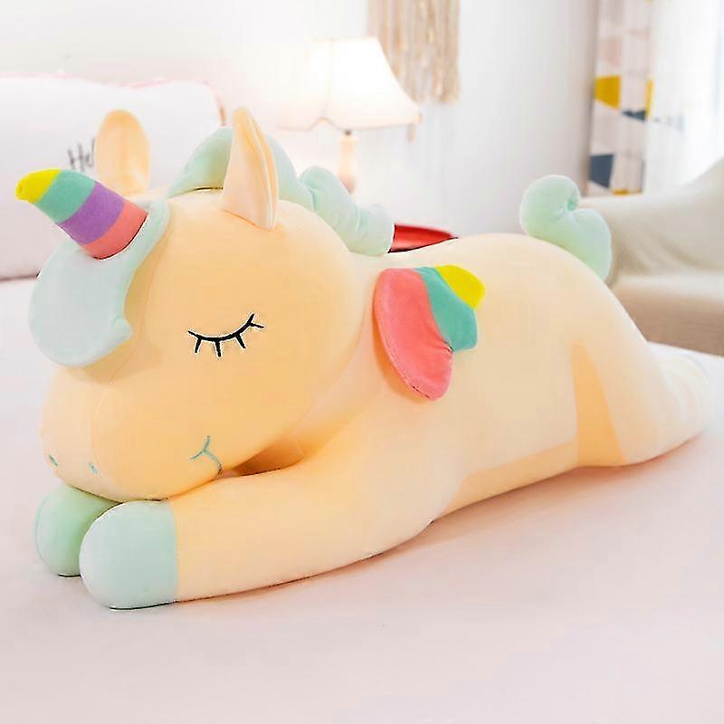 Unicorn Plush Toy Rainbow Pony Doll Children's Cloth Doll Pillow