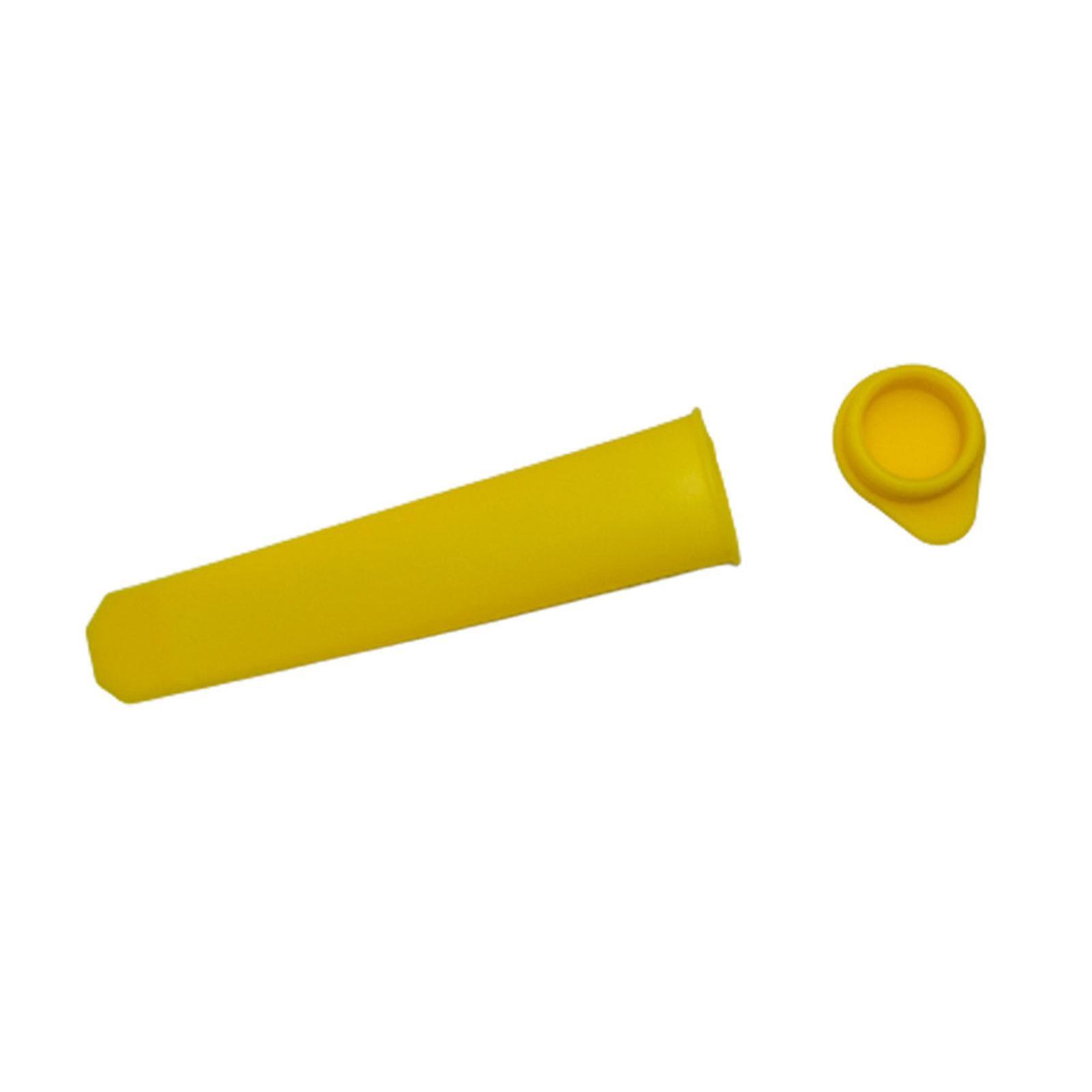 Ice Pop Mould, Kitchen Silicone Popsicle Mold With Lids, 6 Fun Colors, Reusable And Easy To Clean