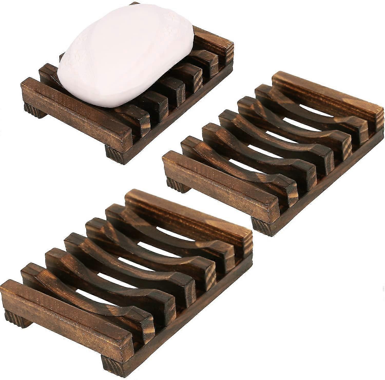 Wooden Soap Dish-3 pcs