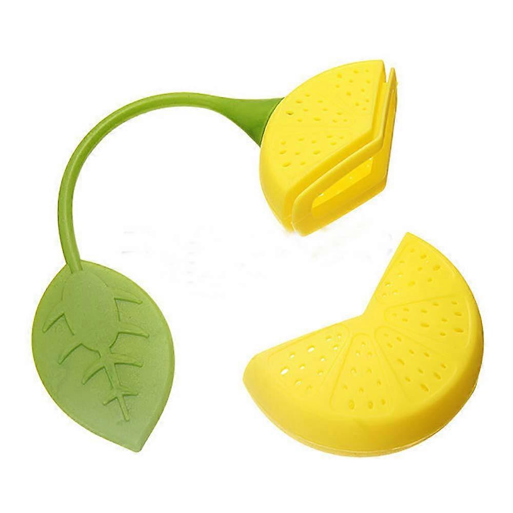 Tea Strainer Silicone  Lemon Design Loose Tea Leaf Strainer Filter Tools