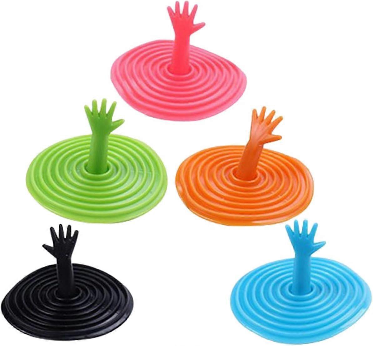 5st Diskbänk Propp Diskbänk Plugg Propp Propp Badrum Handfat Stoppers Anti-igensättning Badkar Plugg Vattenblockering