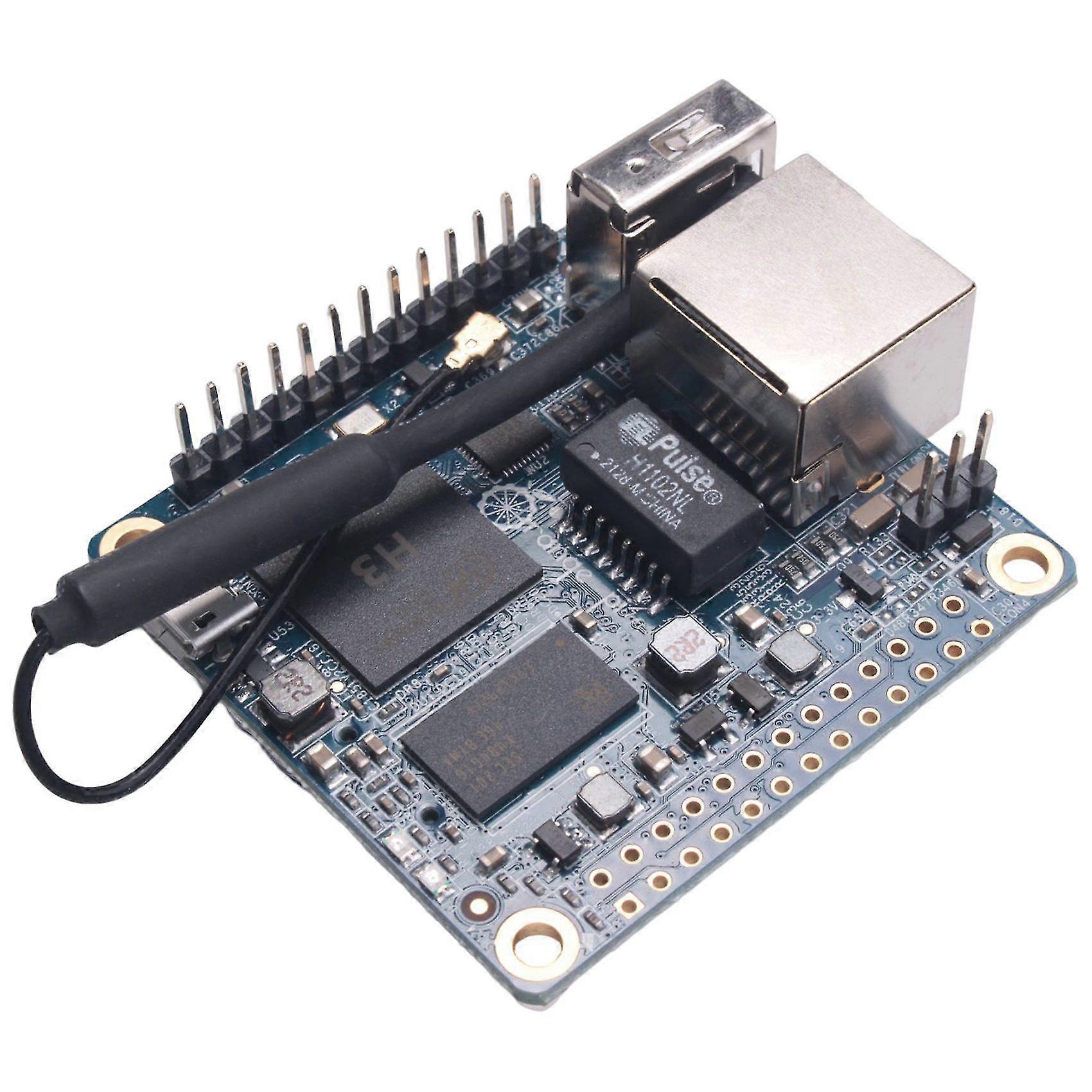 Per Orange Pi Zero 512mb scheda di sviluppo + custodia bianca protettiva, h3 Quad Core Open-source Mini Sin