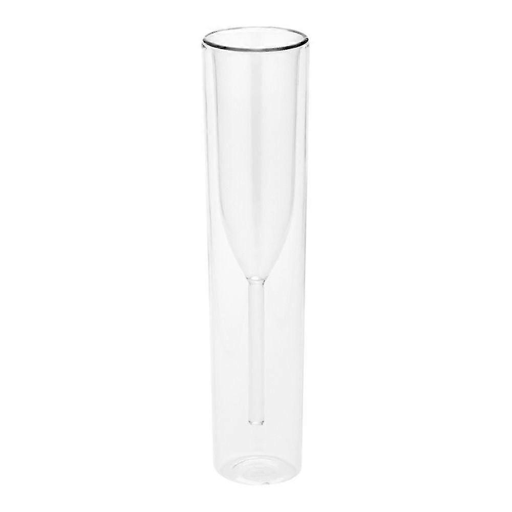 glass champagne wall wine flutes stemless double