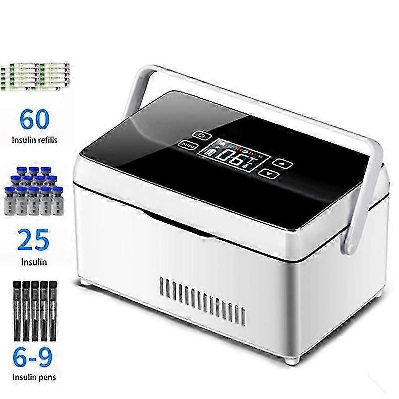 Insulina Cooler Case Usb Mini Geladeira Portátil Insulina Cooler Box Car Cool Box Com Handle Medi