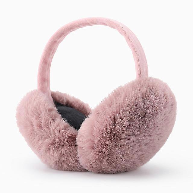 The Earmuffs for Men and Women Keep Warm In Winter, Windproof and Antifreeze, The Whole Detachable Plush Ear Bag Can Be Folded