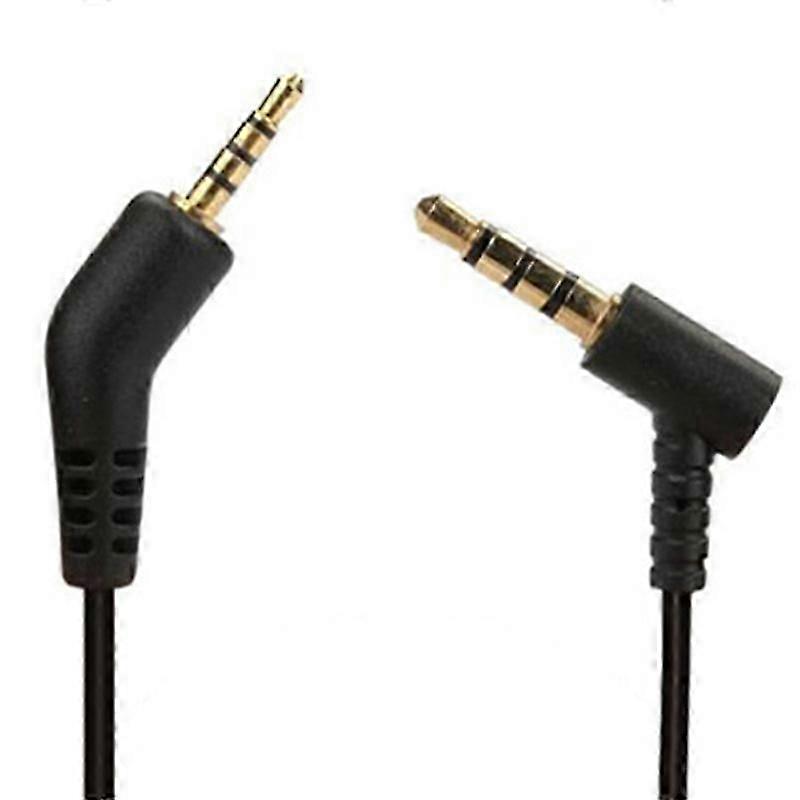 Bose QuietComfort QC 3ヘッドフォン交換用オーディオケーブル(マイクなし)ブラック