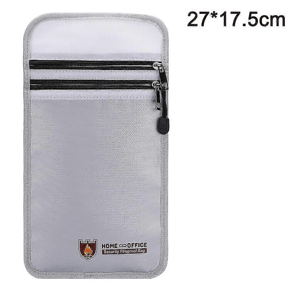Fireproof Document Bag, Fireproof And Waterproof Envelope Holder, Protect Your Valuables, Documents, Money, Jewelry, Zipper For Maximum Protection