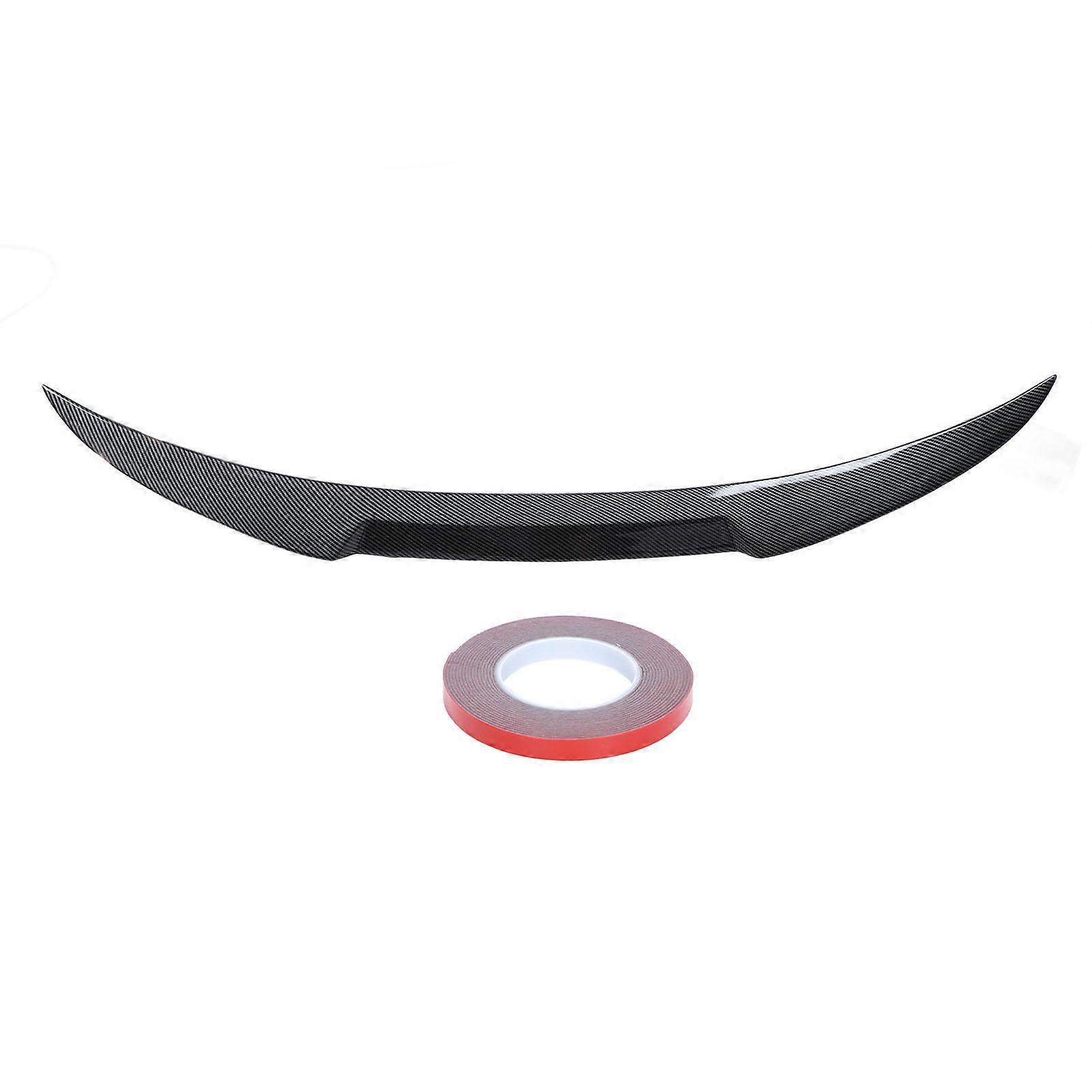 Rear Enhanced Aerodynamics M4 Style Carbon Fiber Look Trunk Lid Spoiler Wing for 3 Series M3 E93 2 Door 2006 to 2013