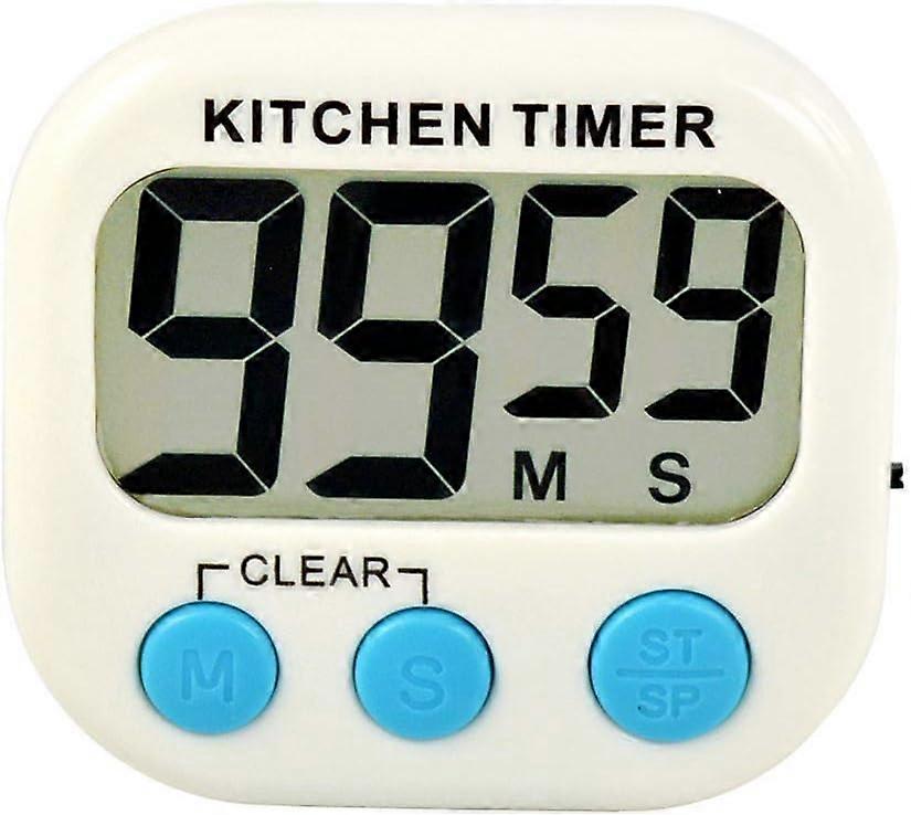 Digital, Kitchen, Cooking, Large, LCD, Timer, Counts, Low, High,