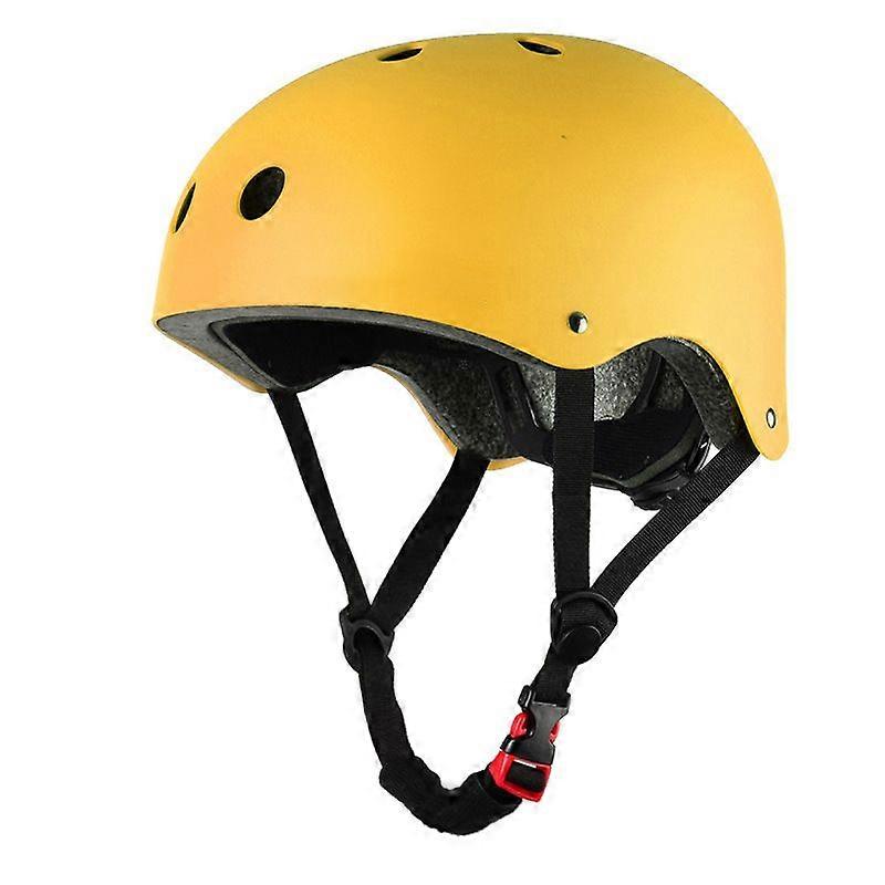 Scooter Bike Helmet CPSC Certified Lightweight Adjustable, Versatile Bike Ride Scooter, 3 Sizes yellow M
