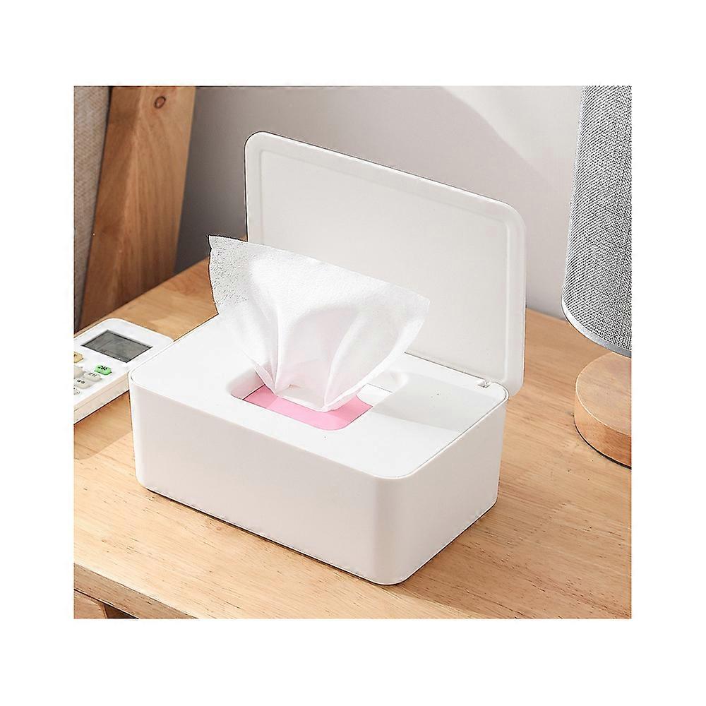 1 x Pure White Tissue Storage Box