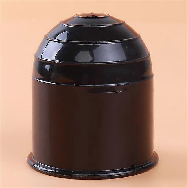 Practical Auto Black Plastic Tow Bar Ball Case Protector Car Hitch Cover