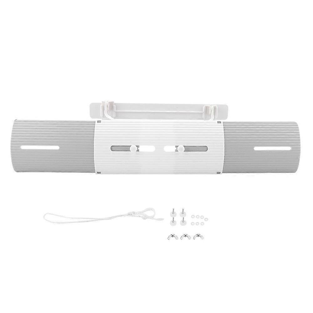 Anti wind Shield Air Conditioning Wind Shield Retractable Windshield Deflector Grey