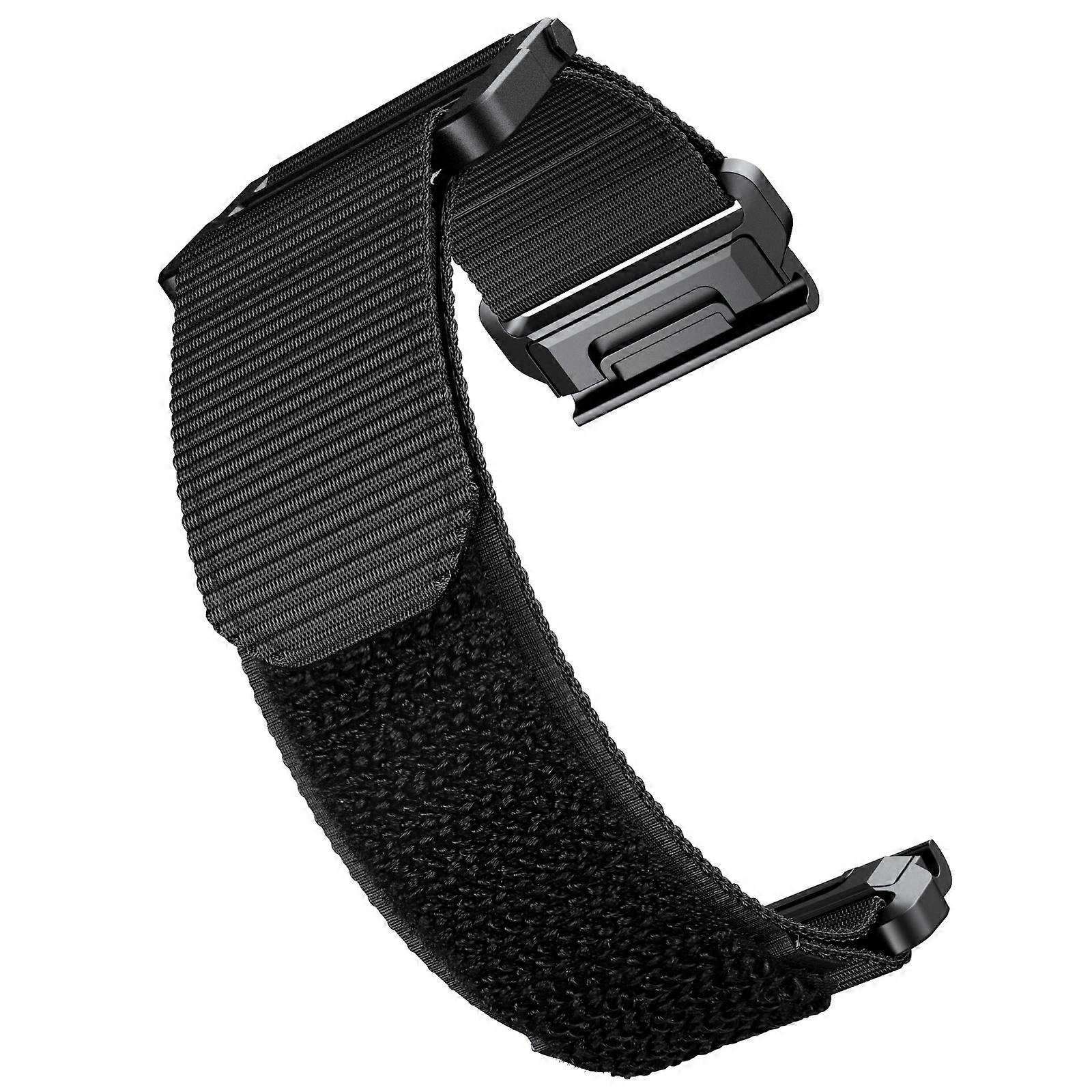 For Garmin Fenix 6X / 5X 26mm Hook And Loop Fastener Nylon Watch Band