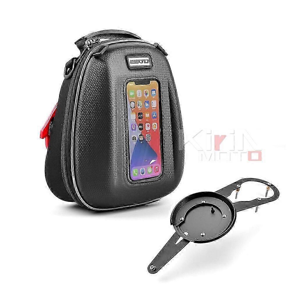 Mt-07 Fz-07 Motorrad Tankrucksack Flansch Bf21 für Yamaha Mt07 Fz07 Tracer Mt Fz 07 Abs 2014-2017 Navigation Rennrucksäcke Tankrucksack - Tankrucksäcke