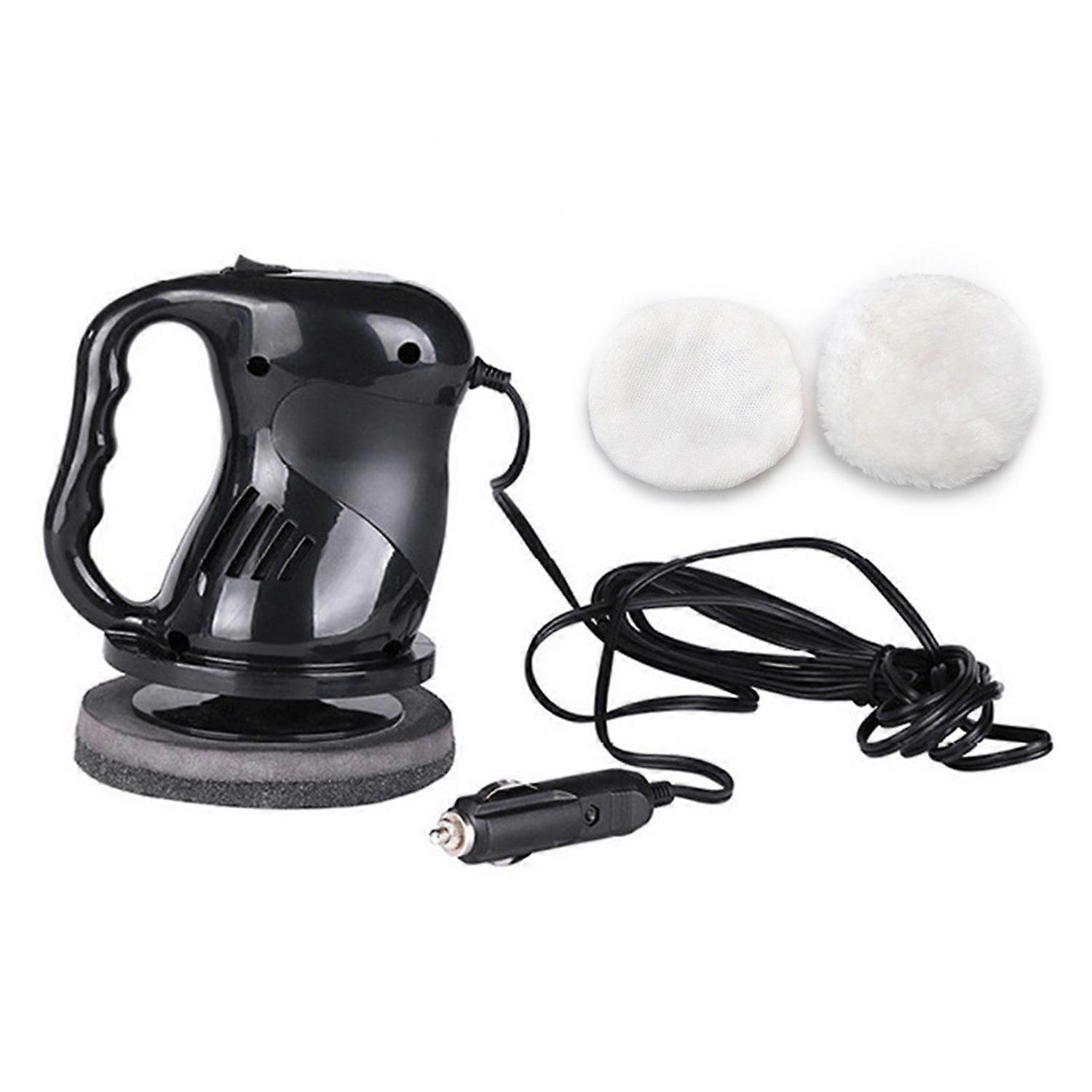 Electric Car Polisher Machine, Buffer Polisher Waxer  Kit with 2 Pads for Car Detailing Polishing an
