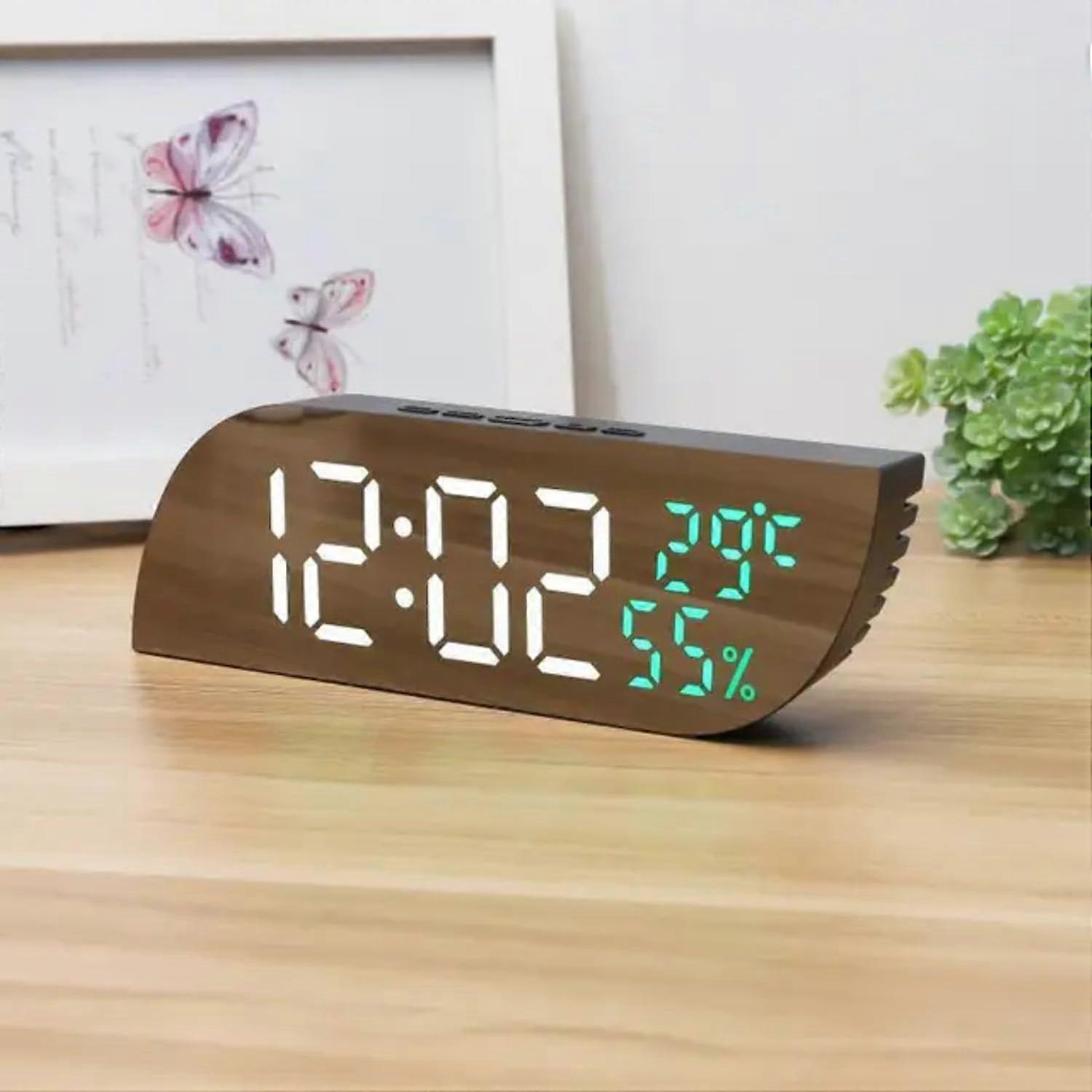 Alarm Clock Digital Alarm Clock Table Clock 12/24H Night Clock