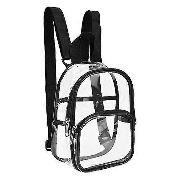 Clear Mini Backpack , Waterproof Transparent Backpack For Work & Sport Event