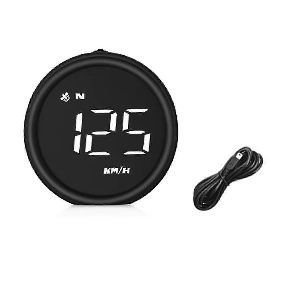 Car Speed Display -Up Display Navigation GPS Up Display Digital Clock Direction Screen for All Vehicles