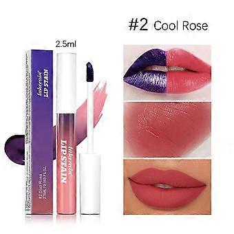 Off Lip Tattoo, Highly Pigmented Off Lasting Transfer-proof Off Lip Tint Cool Rose