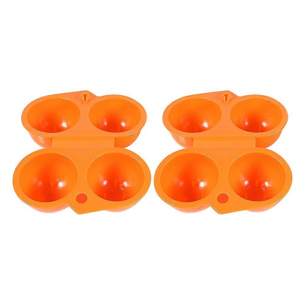 Durable PP Material, Portable Egg Storage Box Container For Outdoor Kitchen Tools, Specialized Design For Egg Storage Protects Eggs From Breakage,